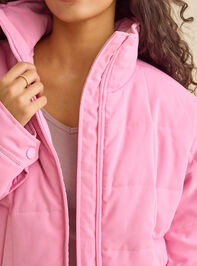 Sivan Quilted Jacket Detail 2 - TULLABEE