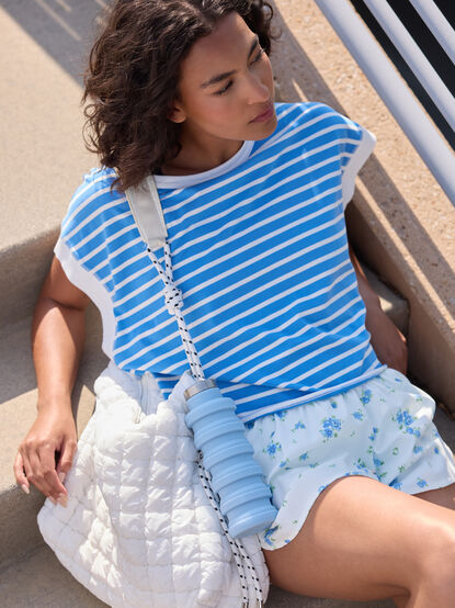 Vista Stripe Tee - TULLABEE