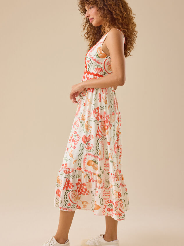Abbie Maxi Dress Detail 3 - TULLABEE