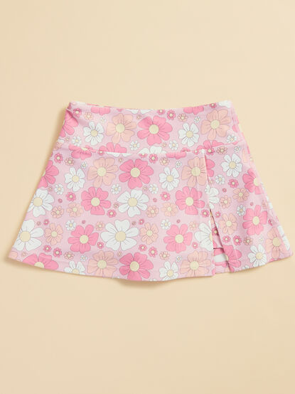Flower Power Athletic Skort - TULLABEE