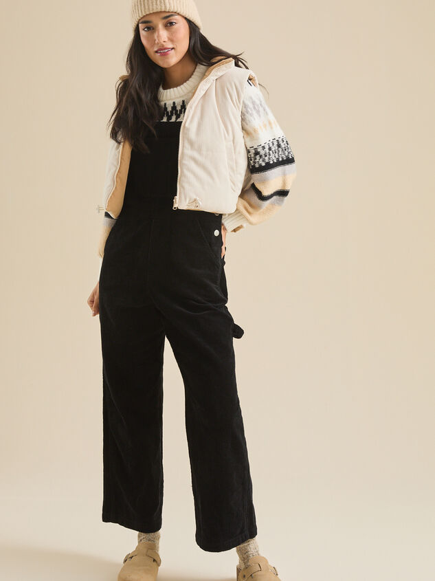 Cordelia Reversible Corduroy Vest Detail 5 - TULLABEE