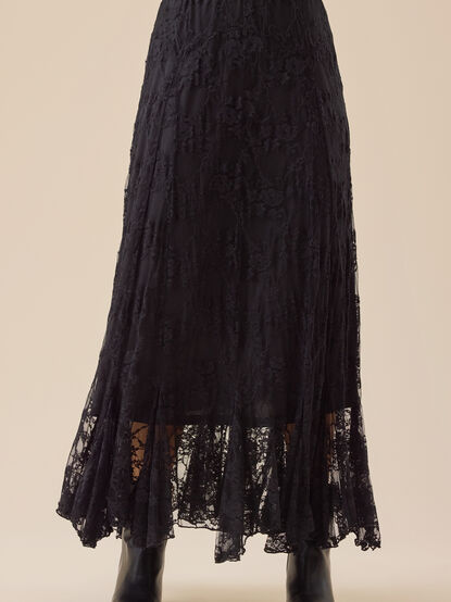 Aria Lace Midi Skirt - TULLABEE