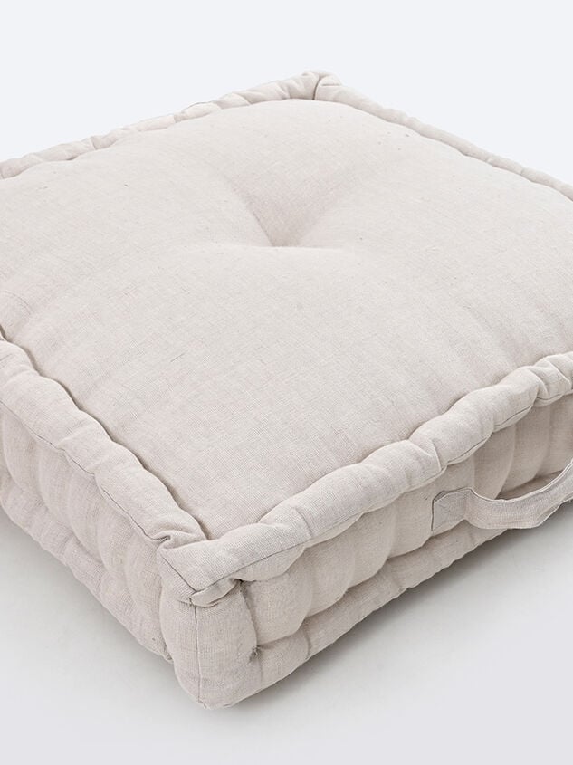 Angelique Floor Cushion Detail 3 - TULLABEE
