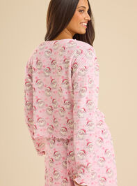 Tinsley Waffle Lounge Top Detail 6 - TULLABEE