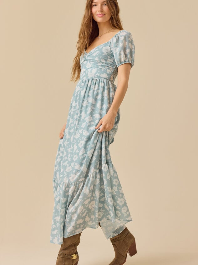 Arlene Maxi Dress Detail 4 - TULLABEE