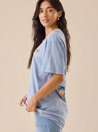 Cape Cod Massachusetts Oversized Tee Detail 3 - TULLABEE
