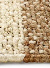 Cattail Flat Weave Rug Detail 4 - TULLABEE