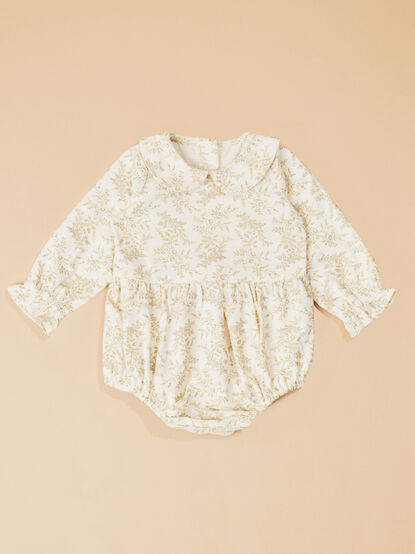 Hettie Collared Long Sleeve Bubble - TULLABEE