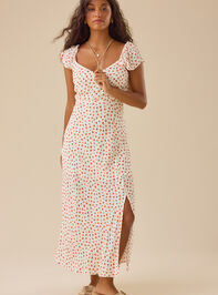 Hannah Floral Midi Dress - TULLABEE