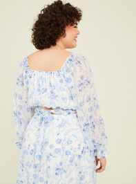 Bliss Floral Top Detail 5 - TULLABEE