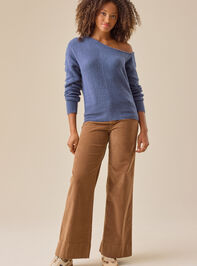 Amelie High Rise Corduroy Flare Pant - TULLABEE
