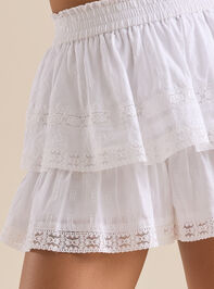 Raleigh Layered Lace Shorts Detail 3 - TULLABEE