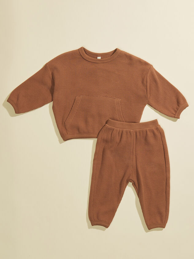 Maverick Toddler Sweat Set by Quincy Mae Detail 1 - TULLABEE