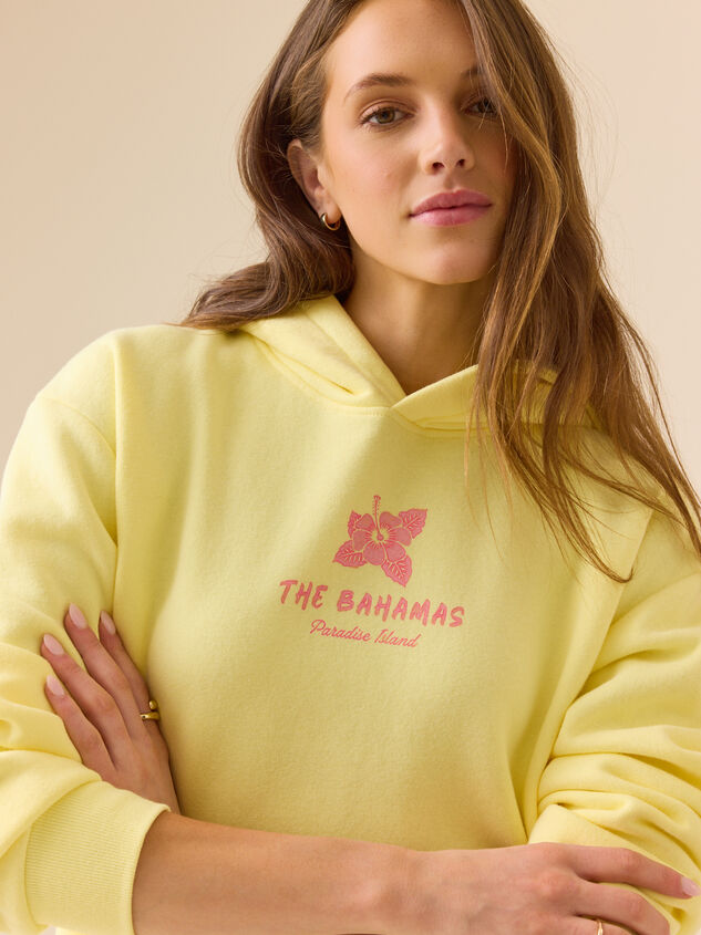 Bahamas Surf Supply Hoodie Detail 2 - TULLABEE