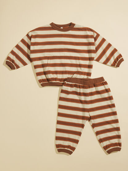 Cole Striped Set by Rylee + Cru - TULLABEE