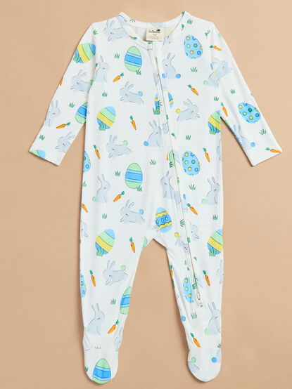 Easter Bunny Footie - TULLABEE