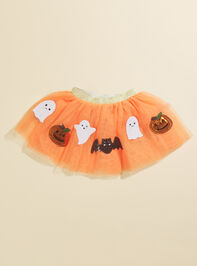 Halloween Sequin Tutu Detail 2 - TULLABEE