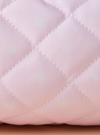Snow Angel Makeup Bag Detail 4 - TULLABEE