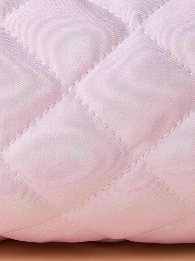 Snow Angel Makeup Bag Detail 4 - TULLABEE