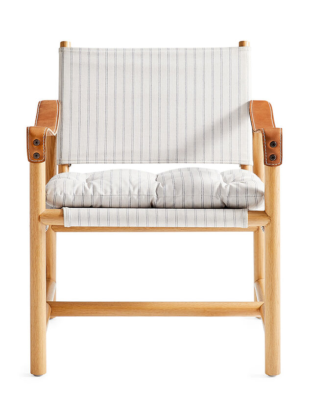 Gigi Wood & Leather Chair - TULLABEE