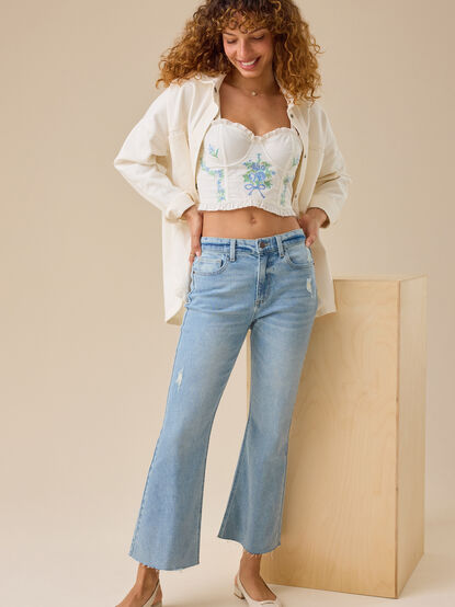 Laurie Flare Jeans - TULLABEE