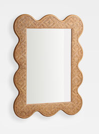 Calia Rattan Mirror Detail 3 - TULLABEE