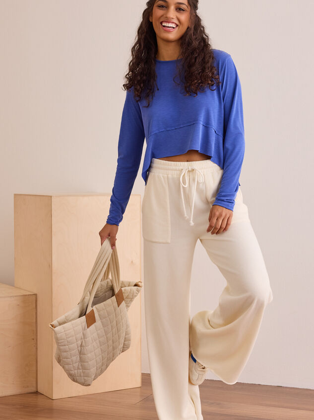Inspire Long Sleeve Top Detail 2 - TULLABEE