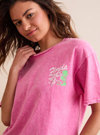 Take Me To Florida Graphic Tee Detail 2 - TULLABEE
