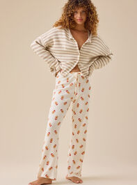 Gingerbread Santa Mama Lounge Pant - TULLABEE