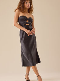 Georgina Bow Midi Dress - TULLABEE
