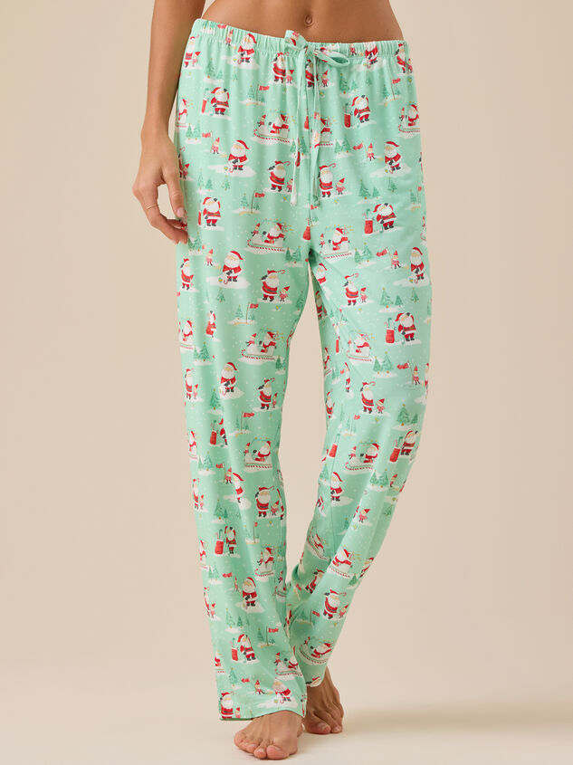 Santa's Little Caddy Adult Pant Detail 3 - TULLABEE