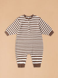Chase Striped Jumpsuit by Quincy Mae - TULLABEE