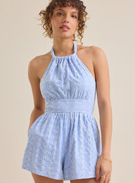Anya Eyelet Romper Detail 4 - TULLABEE