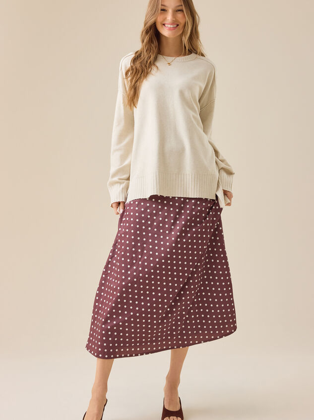 Katie Oversized Sweater Detail 2 - TULLABEE