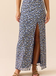 Liliette Mesh Midi Skirt Detail 2 - TULLABEE