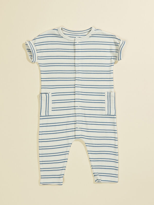 Duke Striped Romper - TULLABEE