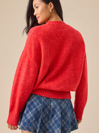 Martha Crew Neck Sweater Detail 6 - TULLABEE
