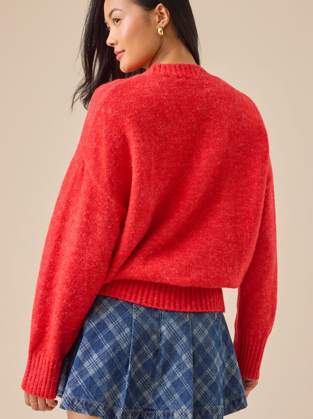 Martha Crew Neck Sweater Detail 6 - TULLABEE