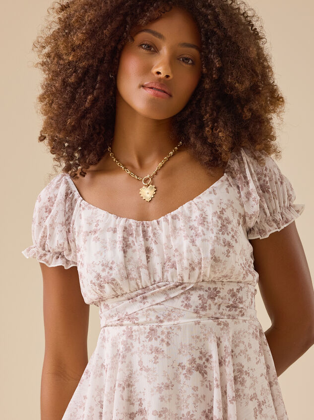 Cora Puff Sleeve Romper Detail 2 - TULLABEE