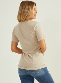 Strong Coffee Graphic Tee Detail 3 - TULLABEE