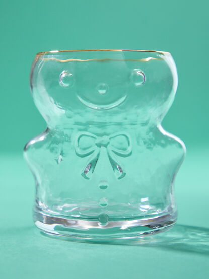 Gingerbread Man Wine Glass - TULLABEE