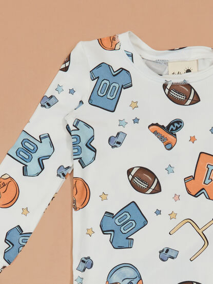 Gameday Icons Baby Top and Pants Set - TULLABEE