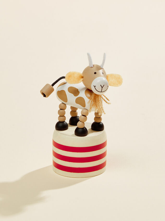 Goat Collapsible Toy by MudPie Detail 1 - TULLABEE