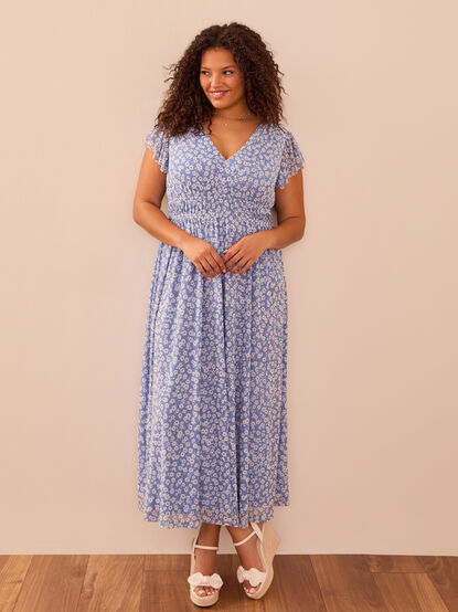 Rachel Floral Maxi Dress - TULLABEE