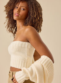 Lyla Knit Tube and Shrug Set Detail 2 - TULLABEE