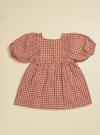 Wren Gingham Dress Detail 3 - TULLABEE