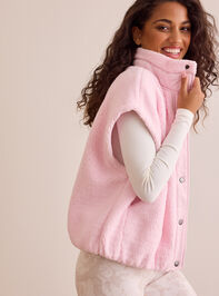 Summit Sherpa Button Vest Detail 4 - TULLABEE