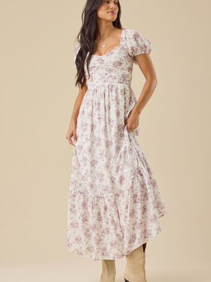 Lottie Maxi Tie Dress - TULLABEE