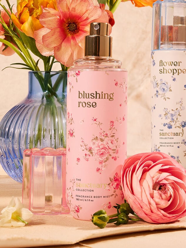 Blushing Rose Body Mist Detail 2 - TULLABEE