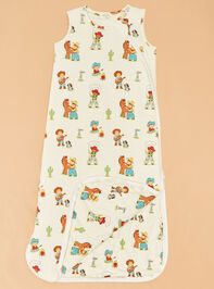 Vintage Cowboy Sleep Bag Detail 3 - TULLABEE